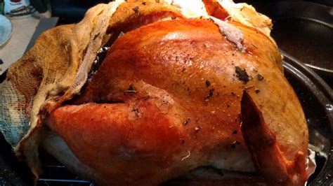 cheesecloth herb roasted turkey 13 steps with pictures instructables