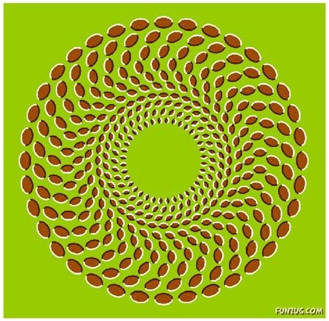 Do You See The Rings Expanding And Contracting In This Optical Illusion