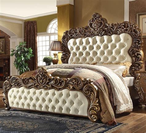 Luxury Black King Bedroom Sets European Style Luxury King Size Wooden