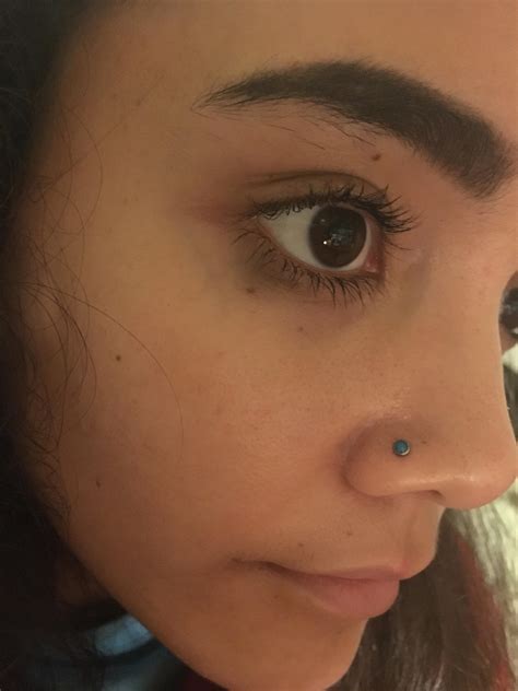Maybe you would like to learn more about one of these? Is my nose piercing in a weird place? I had it done today ...