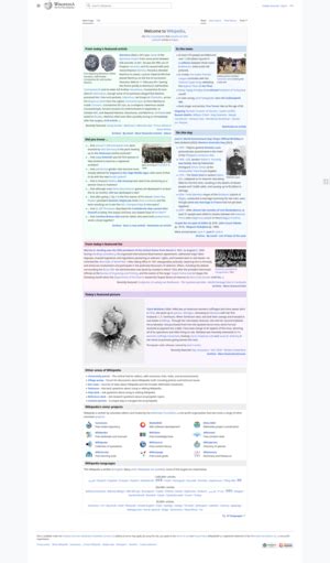 English Wikipedia Wikipedia The Free Encyclopedia