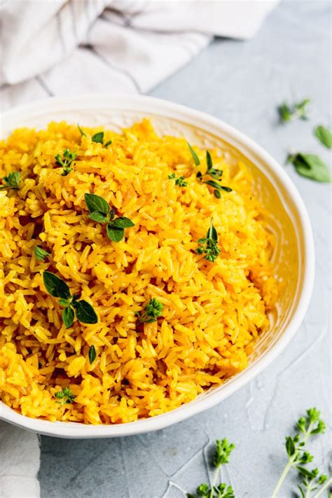 Instant Pot Garlic Turmeric Rice For The Love Of Gourmet