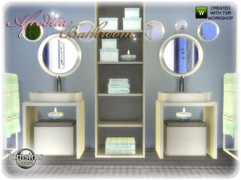 The Sims Resource Afrodita Bathroom By Jomsims • Sims 4 Downloads