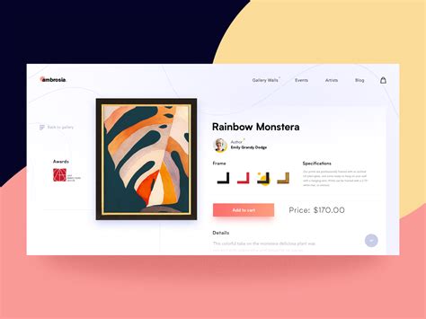 🖼️ Art Gallery Concept Web Design Inspiration Web Design Journal