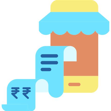 Invoice Icongeek26 Flat Icon