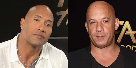 Vin Diesel And Dwayne Johnsons Reported Beef Isnt Resolved Report Dwayne Johnson The Rock