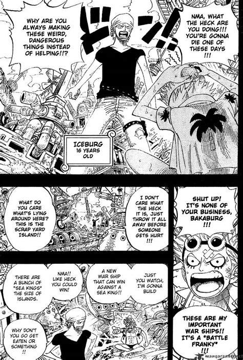 One Piece Chapter 353 The Legendary Shipwright One Piece Manga Online