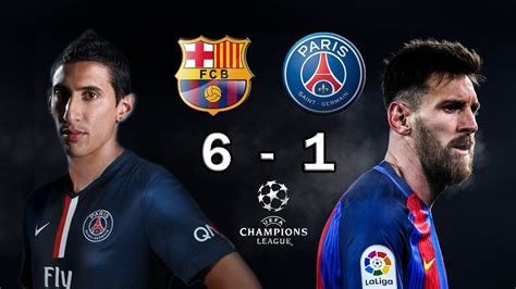 Everything is still possible in 2021 with exciting matches in all groups of the competition. Barcelona vs PSG 6-1 Highlights Champions League 2016-17 ...