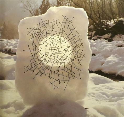Andy Goldsworthy Land Art Andy Goldsworthy Art Mandalas Drawing Snow
