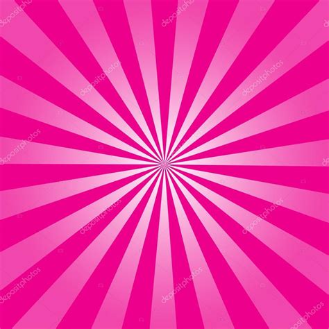Pink Ray Retro Background Vector Illustration — Stock Vector