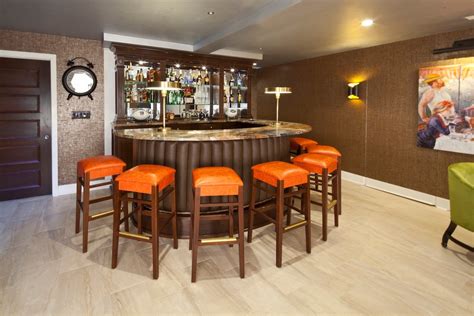 The shelves are lined with 650 types of alcohol that you can purchase by the gram, and simple mixed drinks are dressed up with a unique presentation. Custom Bars - Modern - Basement - New York - by WL Kitchen ...