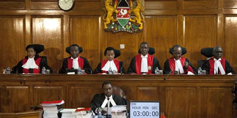 Kenya La Cour Suprême Annule Lélection Présidentielle