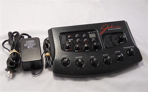 johnson j station guitar multi effect pedal with power reverb