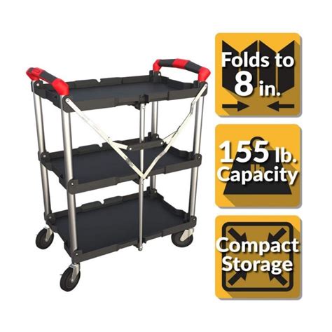Pack N Roll Folding Collasiple Detailing Cart Reflections Car Care