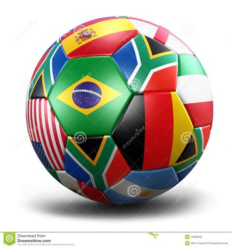 World Cup Soccer Ball Stock Illustration Illustration Of