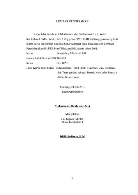 Contoh Karya Ilmiah Semi Formal – 17 Contoh Makalah Yang Baik Dan Benar
