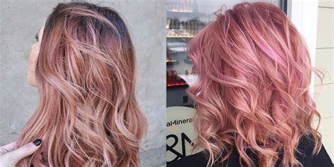 Rose Gold Hair Color Galhairs
