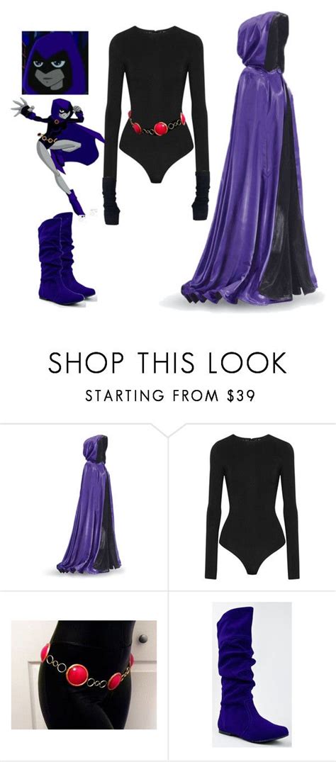 Teen Titans Raven Cosplay By C0smicgal Liked On Polyvore Featuring I