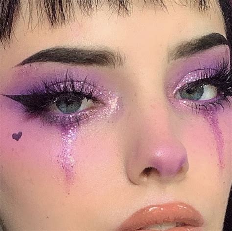 Lilac Make Up Girl Fashion E Style Edgy Makeup Makeup Eye Looks Eye Makeup Art Makeup