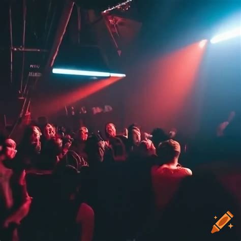 Photo Of A Techno Rave Party In A Berlin Club On Craiyon