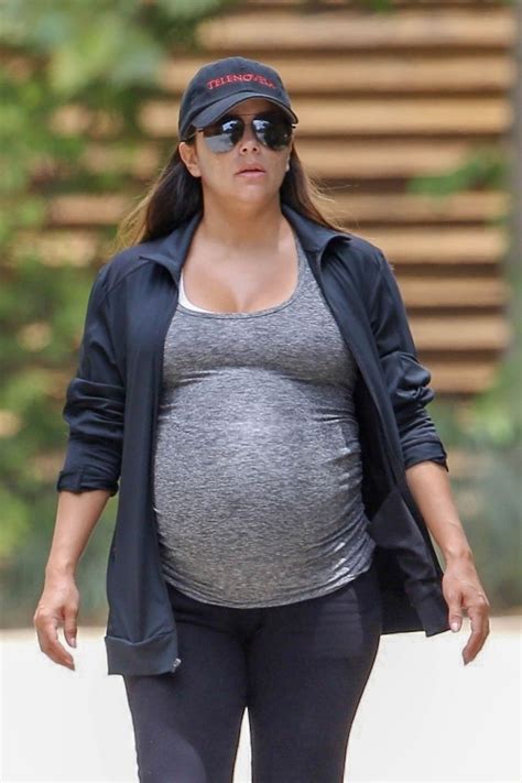 Pregnant Eva Longoria At A Park In Beverly Hills 06162018 Hawtcelebs