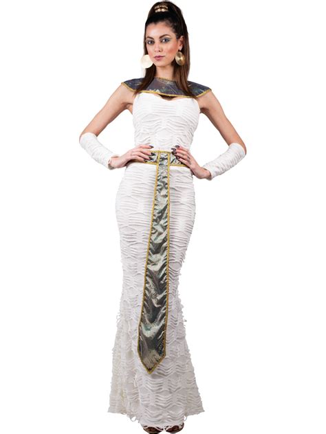 Adult S Womens Queen Of The Nile Royal Egyptian Mummy Cleopatra Costume Ebay
