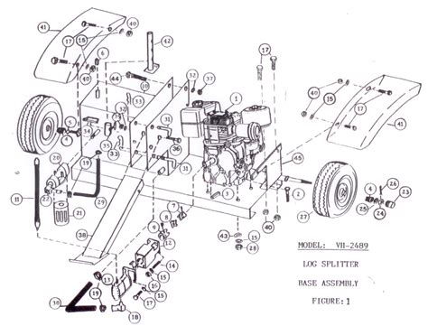 VH2489 Parts - Brave 24-Ton Vertical/Horizontal Log Splitter – Foards