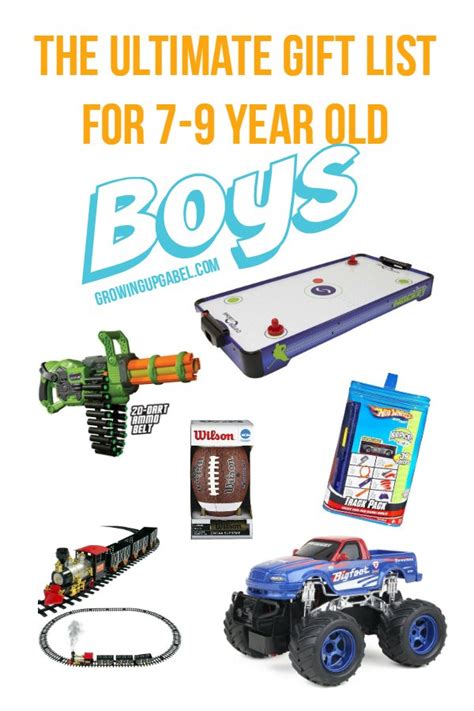 What is the best gift for 7 year old boy. The Ultimate List of Best Boy Gifts for 7-9 Year Old Boys