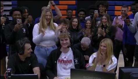 WATCH 5 Star Forward Liam McNeeley Commits To Indiana Basketball