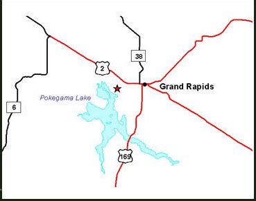The population was 10,869 at the 2010 census. St. Paul District > Missions > Recreation > Pokegama Lake