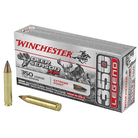 Winchester Deer Season 350 Legend 150gr Extreme Point Hunting Ammo