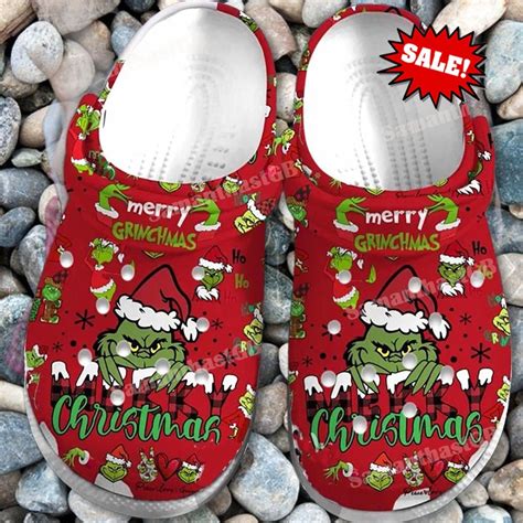 Grinch Christmas Clogs Grinch Summer Crocs Grinch Clogs For Etsy Uk