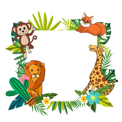 Jungle Border Png File Png All Png All