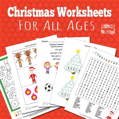 Super teacher worksheets has hundreds of christmas printables that you can use in your classroom. Christmas Worksheets for Kids - Itsy Bitsy Fun