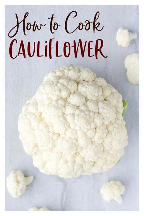 How To Cook Cauliflower Delicious Little Bites