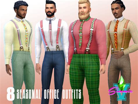 The Sims Resource Simmiev Seasonal Office Set