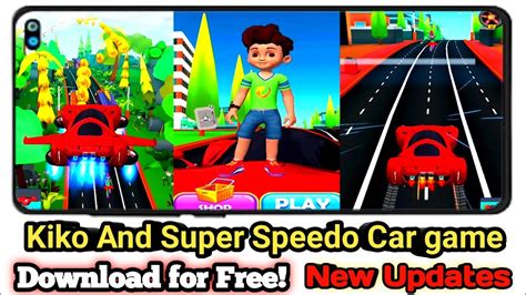 Kiko And Super Speedo Car Gameshorts Youtube