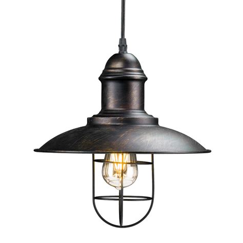 Pendant lights help make spaces feel more spacious and playful, particularly if they're designed by you. Tesino 1-Light Black Industrial Cage Pendant Lamp-HD88166 - The Home Depot