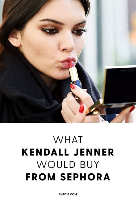 Kendall Jenners Favorite Sephora Beauty Products Kendall Jenner
