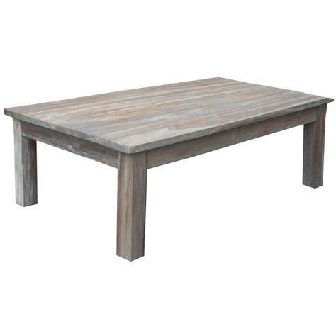 Imagine settling into your rustic country furniture living room or den with a tasty beverage in hand. Lorie Teak Rustic Coffee Table in 2020 | Coffee table ...
