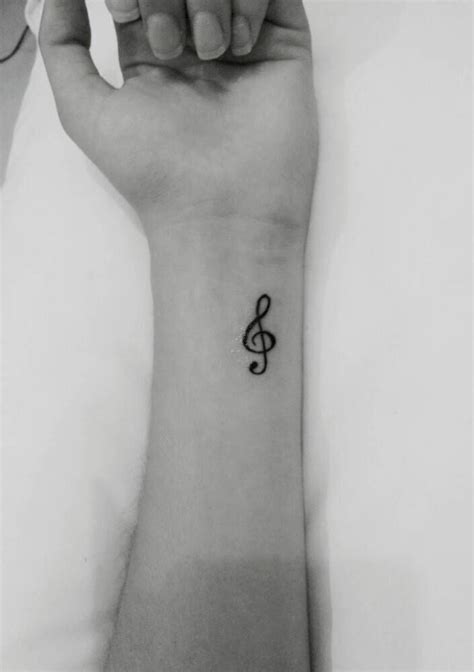 150 Meaningful Treble Clef Tattoo Designs For Music Lovers 2022