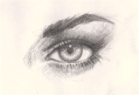 Funny Pictures Eye Drawing Simple For Female Eye