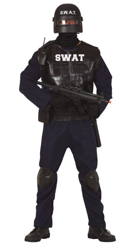 Swat Costume Cops And Robbers Fancy Dress Hollywood Uk