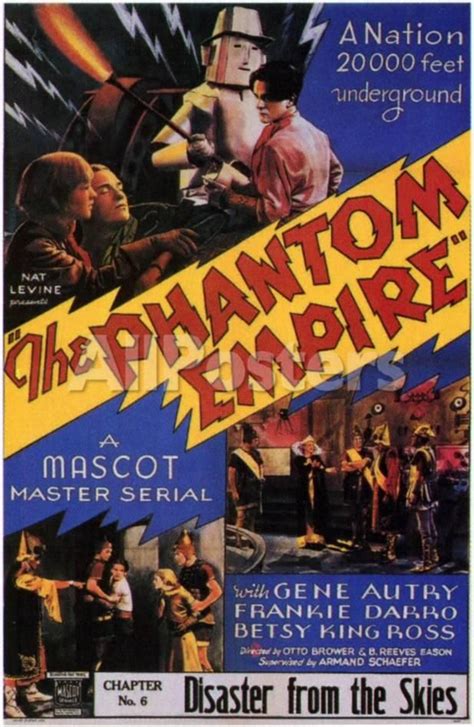 Phantom Empire Masterprint Empire Movie Old Movie