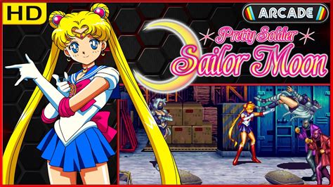 Pretty Soldier Sailor Moon Arcade 1995 Gameplay Hd60ᶠᵖˢ