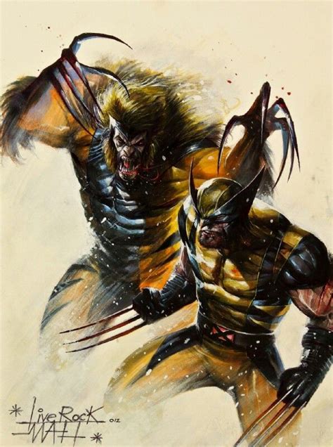 Wolverine Vs Sabretooth Comic Book Fantasies
