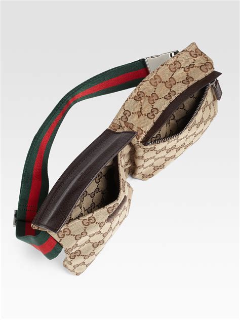 Lyst Gucci Original Gg Canvas Belt Bag In Natural