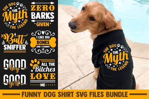Dog svg, Funny dog quotes SVG bundle  Illustrations ~ Creative Market