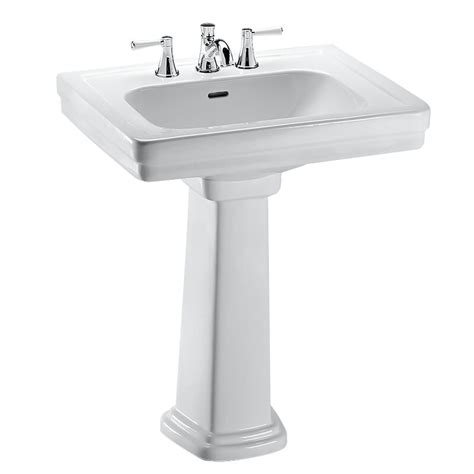 Get free shipping on qualified rectangular bathroom sinks or buy online pick up in store today in the bath department. Toto Promenade® Vitreous China Rectangular Pedestal ...