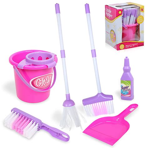6pcs Kids Cleaning Set Cleaning Tools Toy Set For Toddlers Up To Age 4